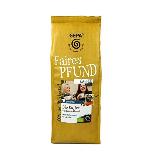 GEPA Faires Pfund BIO Kaffee, gemahlen, 500g