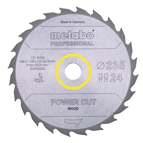 Metabo Sägeblatt Power Cut Woo D