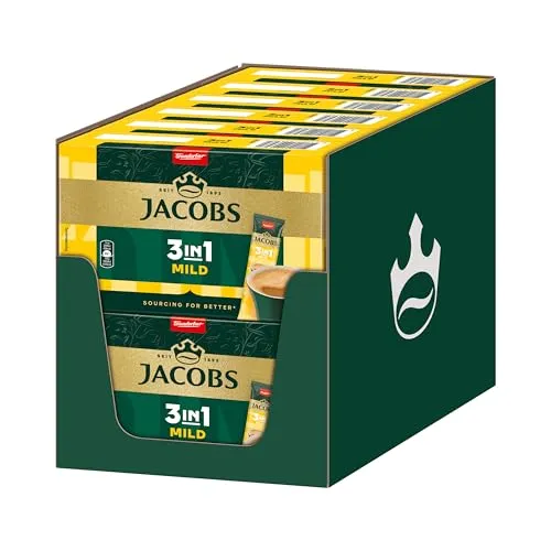 Jacobs 3in1 Mild Instant Kaffee Sticks von Jacobs