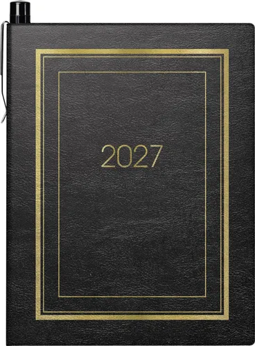 BRUNNEN Taschenkalender7x10cm sw 2S/1W Soft