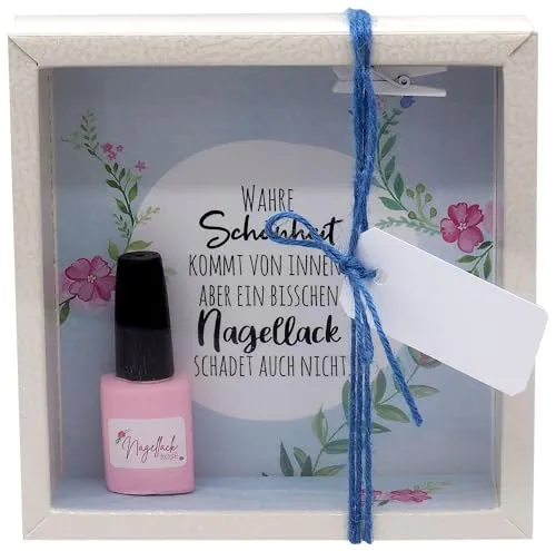ZauberDeko Geldgeschenk Verpackung Nagelstudio Nagellack Maniküre Gutschein Geburtstag Weihnachten