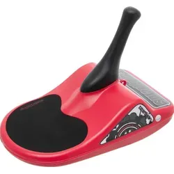 SMARTBOB Unisex Ski-Bob – 26003 in Rot, Einheitsgröße - Schlitten aus robustem Polypropylen, geprüft nach EN71, leicht mit 2,6 kg und maximaler Belastbarkeit von 100 kg – ideal für Wintersportabenteuer!