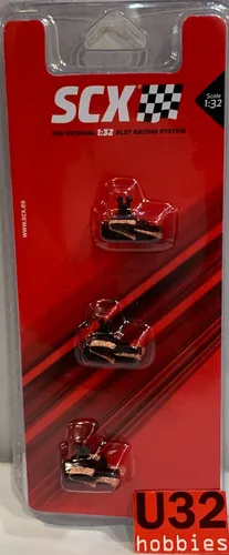 Scalextric Slotcar-Spurmaß A10281X400 Mit Schienenführungen 3 Einheiten