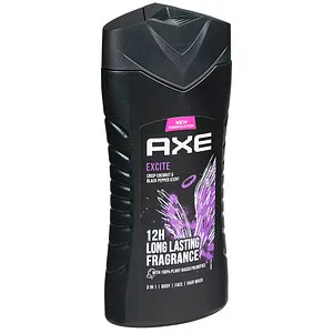 Axe Excite Duschgel für Herren 250 ml - Dusch- & Badeartikel, revitalisierendes Duschgel mit langanhaltendem Duft für ein erfrischendes Duscherlebnis und tägliches Wohlbefinden.