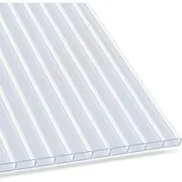 Produktbild KARAT Doppelstegplatte aus Polycarbonat 60,5 x 121 cm