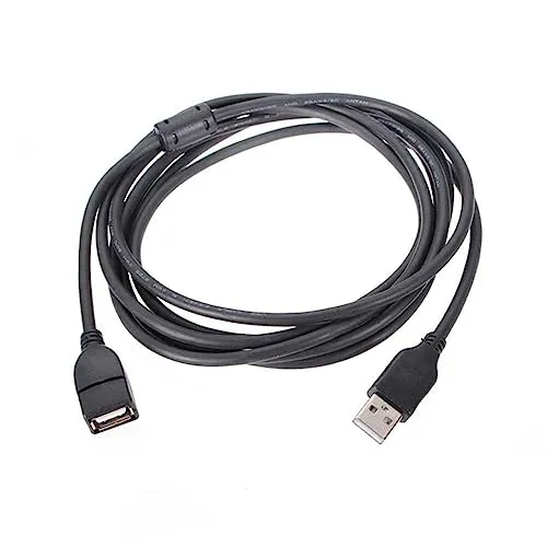OcioDual USB 2.0 Kabel verlängerung USB A Stecker/Buchse 1,8 m schwarz