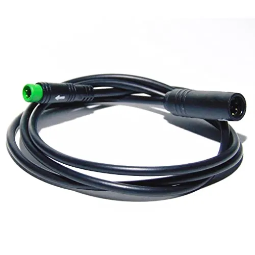 Bafang 1T1 Kabelbaum für E-Bikes - Kabelverteiler für Bafang Motoren, 115cm lang, wasserdichte Stecker, ideal für Bafang BBS01/02/HD, einfaches Display-Setup ohne Daumengas.