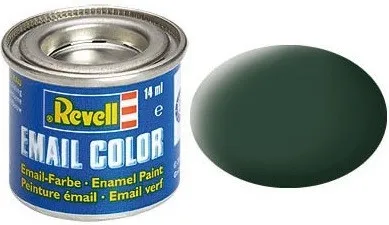 REVELL - RAF Matte dunkelgrüne Emaillefarbe 14ml - - REV32168