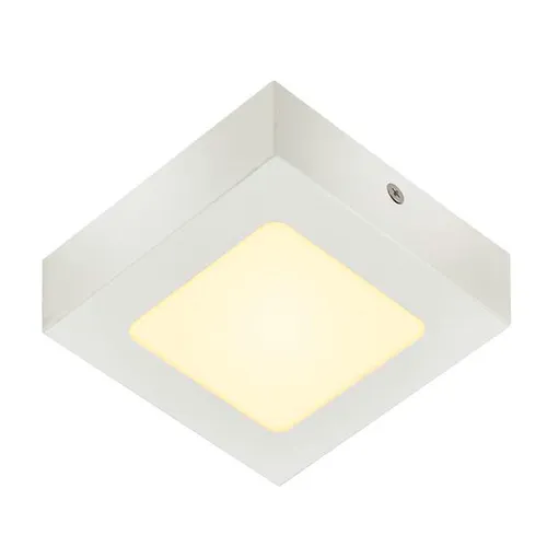 SLV SENSER 12 Deckenaufbauleuchte - LED, eckig, 3000K - Deckenleuchten mit flachem Design aus Aluminium, ideal für moderne Wohnräume. Verfügbar in verschiedenen Größen und Ausführungen, sorgt für energiesparende Beleuchtung.