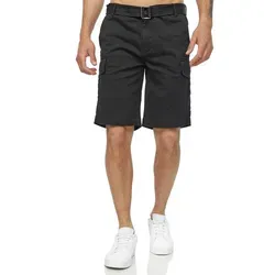 Tazzio Cargoshorts A200 - Cargo Shorts mit abnehmbarem Gürtel - Herren-Shorts aus 98% Baumwolle mit Stretchanteil, ideal für lässige Outfits. Inklusive abnehmbarem Gürtel für zusätzlichen Komfort und Stil.