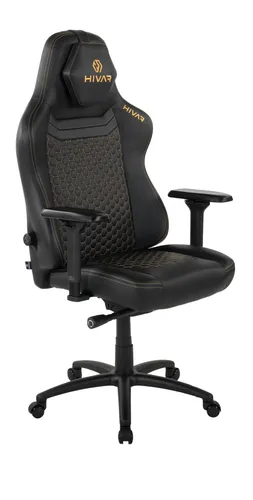 HIVAR Gaming-Stuhl XL: Ergonomischer Drehstuhl für Homeoffice & Gaming - Bürostuhl mit breiter Sitzfläche, flexibler Höhenverstellung und 4D-Armlehnen für maximalen Komfort. Ideal für lange Sitzungen und bis 180 kg belastbar.