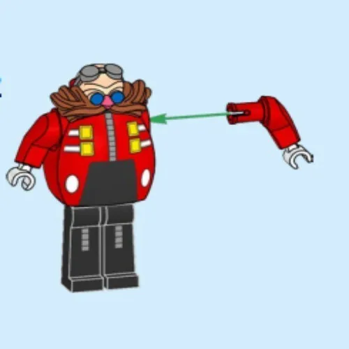 Sonic the Hedgehog Super Sonic vs. Egg Drillster - Konstruktionsspielzeug für kreative Bauprojekte, fördert motorische Fähigkeiten und Fantasie