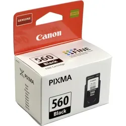 Canon Tinte 3713C001 PG-560 schwarz - Original Druckerpatrone für Canon Drucker, 7,5 ml Kapazität für gestochen scharfe Ausdrucke, kompatibel mit mehreren Pixma Modellen.