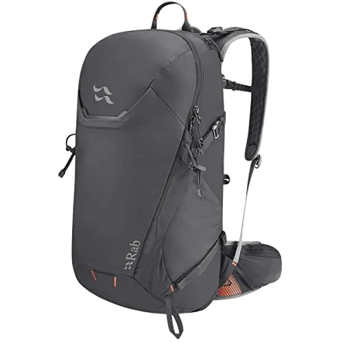 Rab Aeon ND 25L Damen Rucksack - Anthrazit - Daypack mit 25 Litern Volumen, ideal für Tagesausflüge und ausgestattet mit einem bequemen Tragesystem für optimalen Komfort.