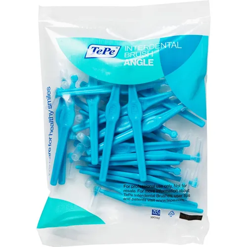 TePe D-A-CH GmbH TePe Angle Interdentalbürsten (25 Stk) Multipack, blau 0,6 mm