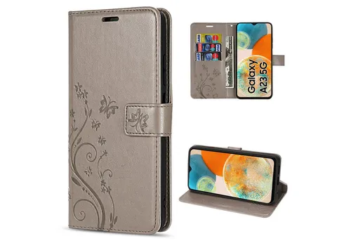 betterfon Handyhülle Handytasche für Samsung Galaxy A23 5G Klapphülle, Bookstyle-Hülle: Magnetverschluss 3 Kartenfächer & Standfunktion