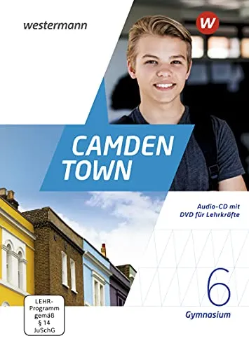 Camden Town - Allgemeine Ausgabe 2020 für Gymnasien: Audio-CD mit DVD für Lehrkräfte 6 - Englisch lernen mit interaktiven Materialien: Die Audio-CD und DVD bieten Lehrkräften umfassende Unterstützung für den Unterricht.