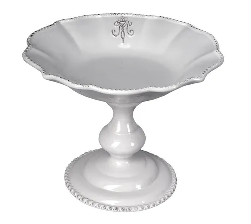 Dekoschale Porzellanschale Fussschale Antik Konfektschale Landhaus Tortenständer