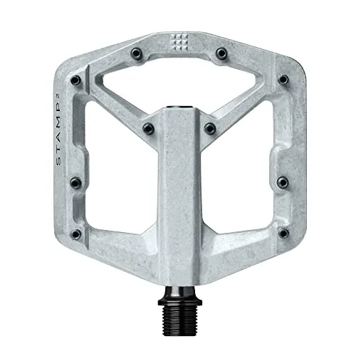 STEMPEL 2 kleine Brut-Pedale - Fahrradpedale mit Premium-Lager und Dichtsystem, 10 verstellbare Stifte pro Seite für optimalen Grip und minimalistisches Profil von nur 16mm.