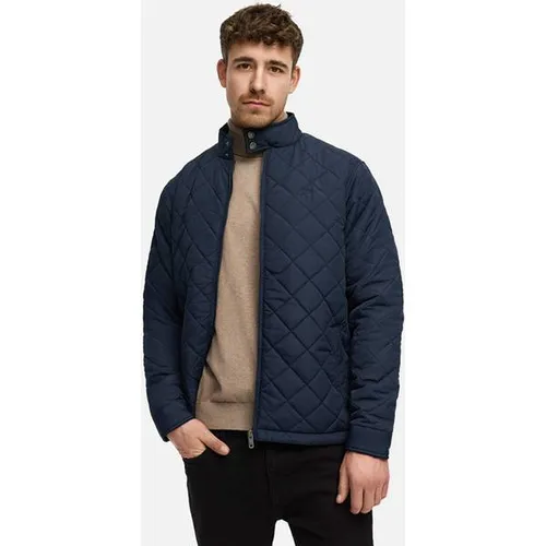 Indicode Steppjacke Herren INDoro – Leichte Daunen-Optik mit Stehkragen - Moderne Steppjacke für Herren in edler Daunen-Optik. Leicht und warm, ideal für die Übergangszeit. Die zeitlose Rautensteppung sorgt für einen sportlichen Look und hohen Tragekomfort.