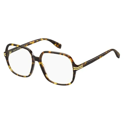 Marc Jacobs Unisex Brille Vista Mj 1098 086 57/16/140 - Verschreibungspflichtige Brillenfassungen für Damen, stilvolle Havana-Farbe und schützendes Etui inklusive für optimalen Schutz und Eleganz.