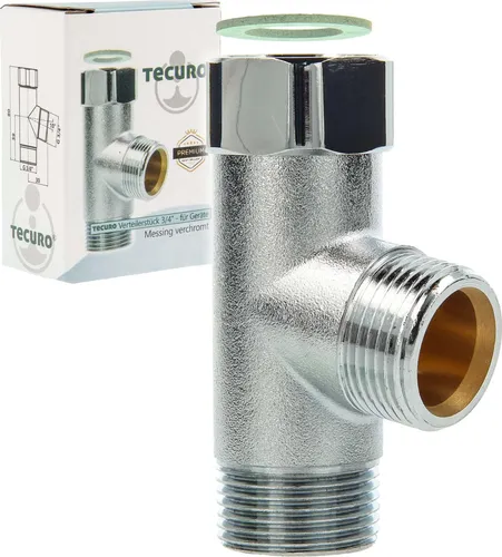 tecuro T-Verteilerstück 3/4 Zoll von Tecuro