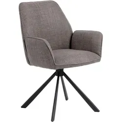 Actona Group Actona Stuhl Glenda drehbar in braun von MID.YOU