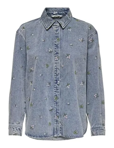 Jeansbluse