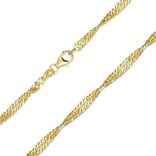 MATERIA Singapurkette Gold 333