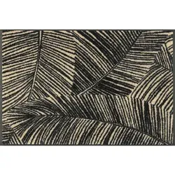 wash+dry Fußmatte Fernetic 50x75cm - Hochwertige Fußmatte für innen und überdachten Außenbereich, waschbar bis 60°C, rutschfest und trittschalldämmend – ideal für Allergiker und Tierbesitzer.