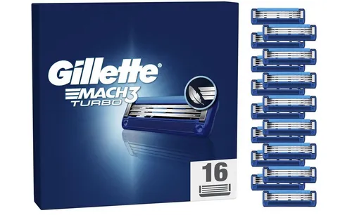 Produktbild Gillette MACH3 Turbo Rasierklingen – 16 Originalklingen
