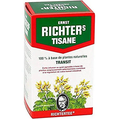 ⭐️ Ernst Richter Infusion Kräutertee ⭐️ 100% natürliche Kräutertee | Transitverordnung | 1 x 20 Filterbeutel von 2g | 1 Boxe