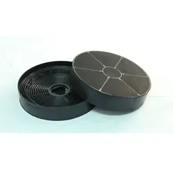 Keenberk Aktivkohlefilter 2 Stk. für PKM CF110 - Hochwertige Aktivkohlefilter in Schwarz für effektive Geruchsbeseitigung. Ideal für PKM Dunstabzugshauben, sorgen sie für frische Luft in Ihrer Küche.