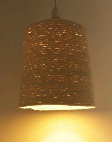 Guru-Shop Lampenschirm Papier Hänge Lampenschirm, Deckenleuchte aus..