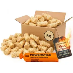 Grillanzünder Holzwolle ca. 400 Stck 5 kg von Samore GmbH