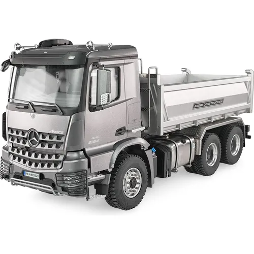 Amewi 22644 Mercedes-Benz Arocs Pro 6x6 1:14 Elektro RC Modell-LKW RtR inkl. Akku, Ladegerät und Se (RTR Ready-to-Run) (22644)