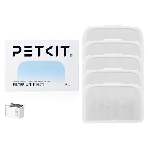 PETKIT EVERSWEET MAX Filter,Aktivkohle, Hocheffiziente Filtration,5pcs für Katzen Hunde Trinkbrunnen