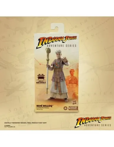 Hasbro Indiana Jones Adventure Series Rene Belloq Ceremonial Neu/OVP