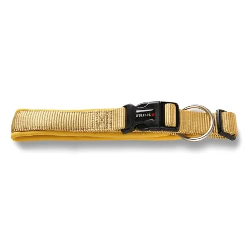 Wolters Halsband Professional Comfort, Farbe:Curry gelb, Größe:40-45 cm x 30 mm