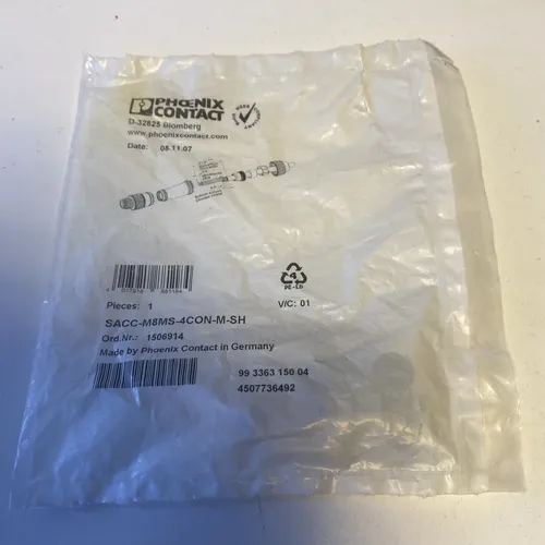 Phoenix Contact 1506914 Sensor-/Aktor-Steckverbinder, unkonfektioniert M8 Ste...