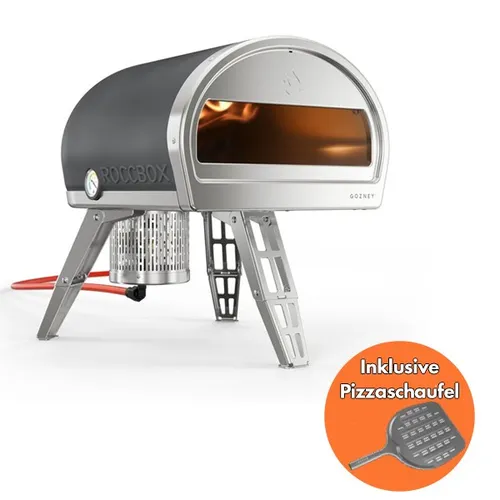 Produktbild Pizzaofen Roccbox Grey, ideal für Pizzen bis 30 cm