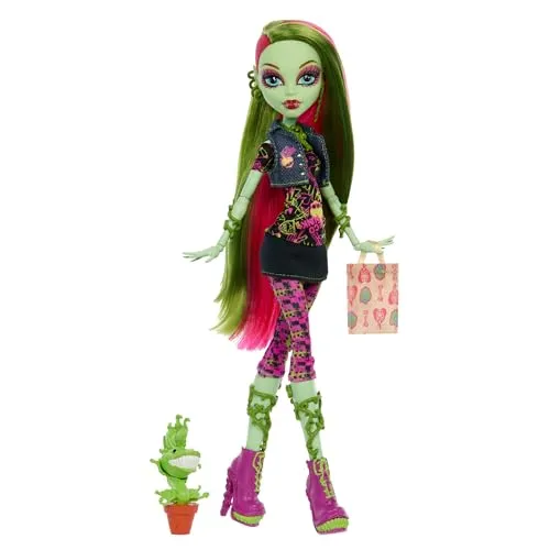 Monster High Venus McFlytrap Puppe mit Zubehör von Monster High