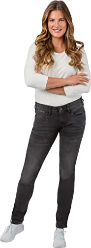 Piper Slim Reused Denim Black