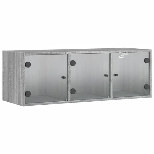 vidaXL Wandschrank mit Glastüren