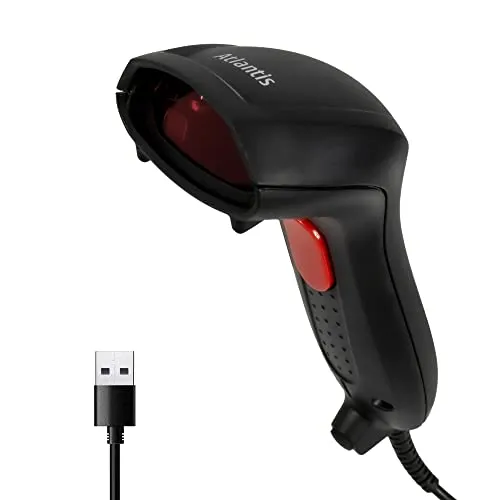 Atlantis Land SCANBAR ln1100 Handheld Bar Code Reader 1D/2D Linear Schwarz – Code-Leser Stangen (1D/2D, Linear, codabar, Code 128, Code 39, code 93, EAN: 2, EAN: 5, ean-13, ean-8, Jan, MSI, Plessey, u.p.c., GS1 DataBar, 2500 Pixel, 100/Sekunde)