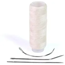 hair2heart Echthaar-Extension Tressier Set für Tressen Blond goldfarben