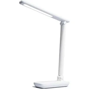 EinLicht Schreibtischlampe Pult, mit LED, mit Standfuß, 400 Lumen / 5 Watt, dimmbar, weiß