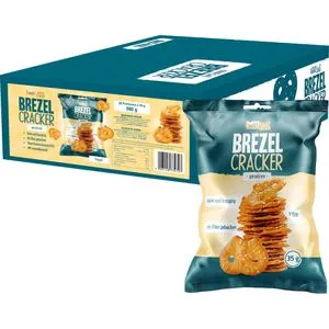 Hellma Cracker Brezelcracker, je 35g, 28 Tüten, 980g
