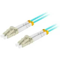 Lanberg Mm Lc/upc-lc/upc Duplex 3,0 Mm Om3 50/125 Lszh 3 M Blaues Glasfaser-patchkabel