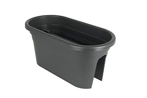 VENEZIA BALCONY PLANT BOX 60CM ANTHRACITE